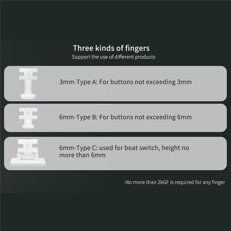 B05B-Tuya Smart Fingerbot Bluetooth Fingerbot Remote Control Voice Control Smart Button Pusher Smart Life
B05B-Tuya Smart Fingerbot Bluetooth Fingerbot Remote Control Voice Control Smart Button Pusher Smart Life