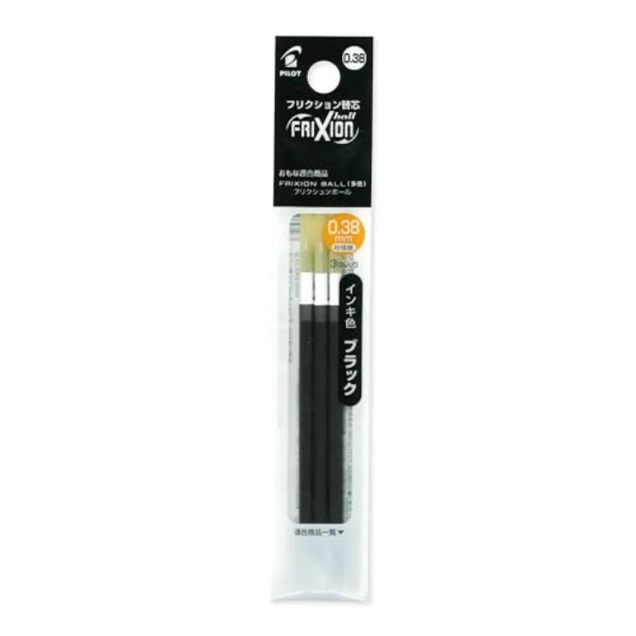 Frixion Ball Pen 038 Refill For Slim and 3 Set Ball Pen, Pack of 3, LFBTRF30UF3B
Frixion Ball Pen 038 Refill For Slim and 3 Set Ball Pen, Pack of 3, LFBTRF30UF3B