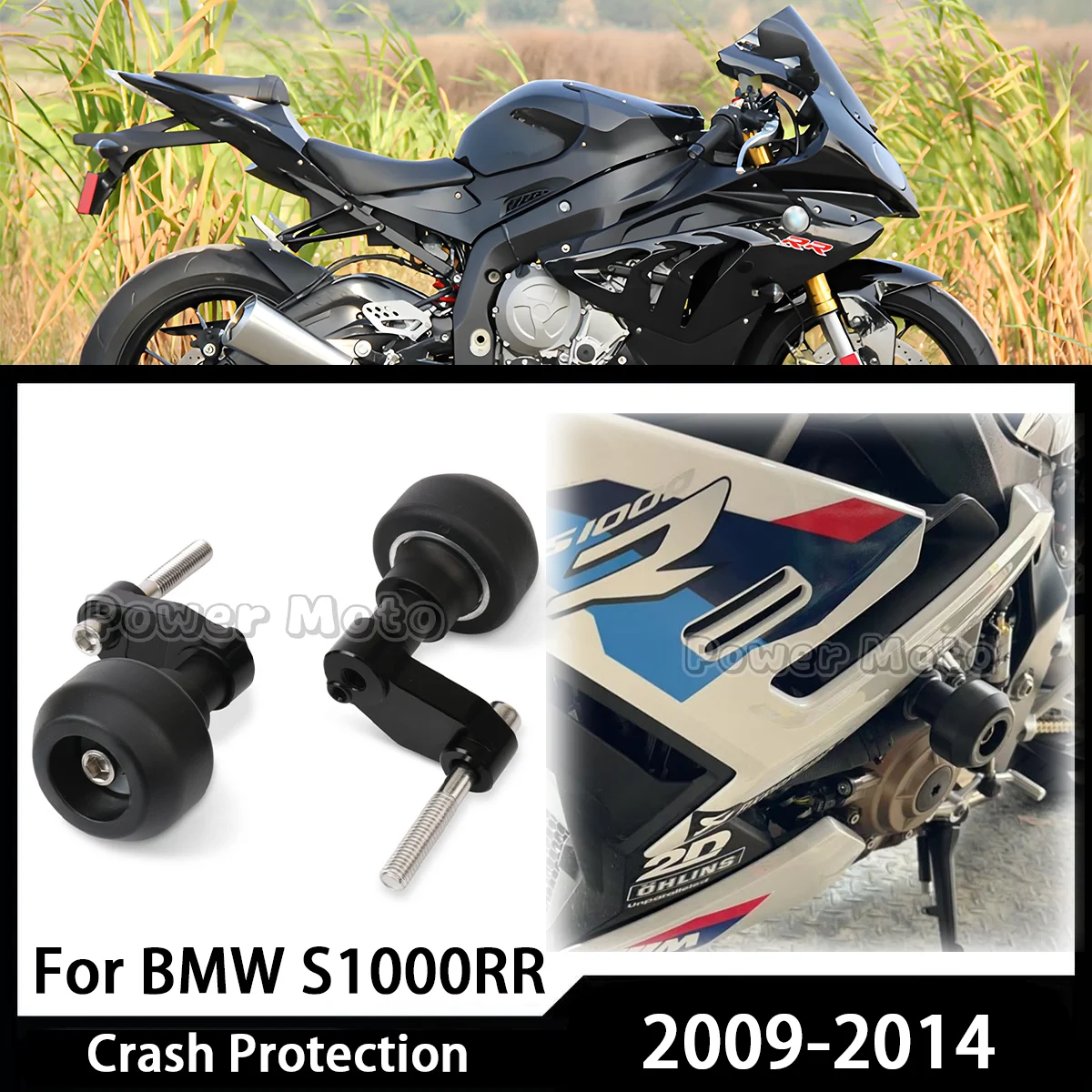 Motorcycle Falling Protection Frame Slider Fairing Guard Anti Crash Pad Protector Fit For S1000RR S1000 RR S 1000 RR 2009-2014
Motorcycle Falling Protection Frame Slider Fairing Guard Anti Crash Pad Protector Fit For S1000RR S1000 RR S 1000 RR 2009-2014