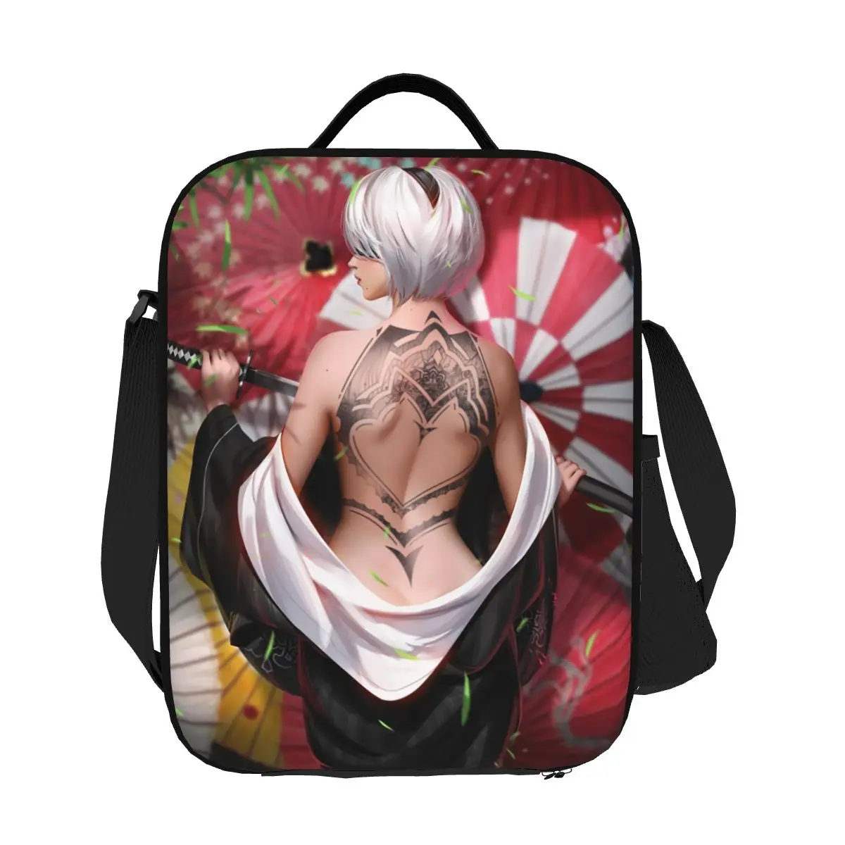 Custom Nier Automata Anime Hentai Girl Lunch Bag Women Warm Cooler Insulated Lunch Box for Adult Office
Custom Nier Automata Anime Hentai Girl Lunch Bag Women Warm Cooler Insulated Lunch Box for Adult Office