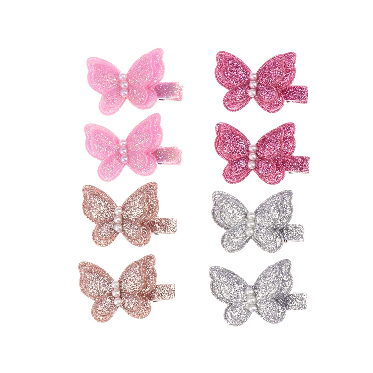 8 Pcs Sequin Butterfly Hair Clips Cartoon Hairpins Daily Wear Fashion Accessories For Baby Toddler
8 Pcs Sequin Butterfly Hair Clips Cartoon Hairpins Daily Wear Fashion Accessories For Baby Toddler