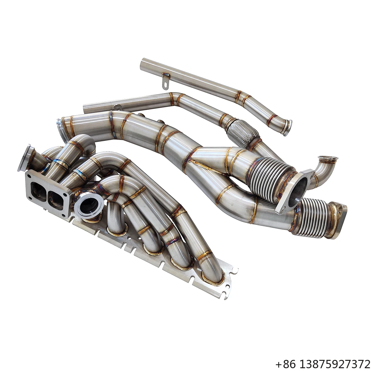 Ecnal for S58 G80 M3 G82 M4 G87 M2 Stainless Steel Material Connected to Garrett PTE Turbine Single Turbine Manifold Kit
Ecnal for S58 G80 M3 G82 M4 G87 M2 Stainless Steel Material Connected to Garrett PTE Turbine Single Turbine Manifold Kit