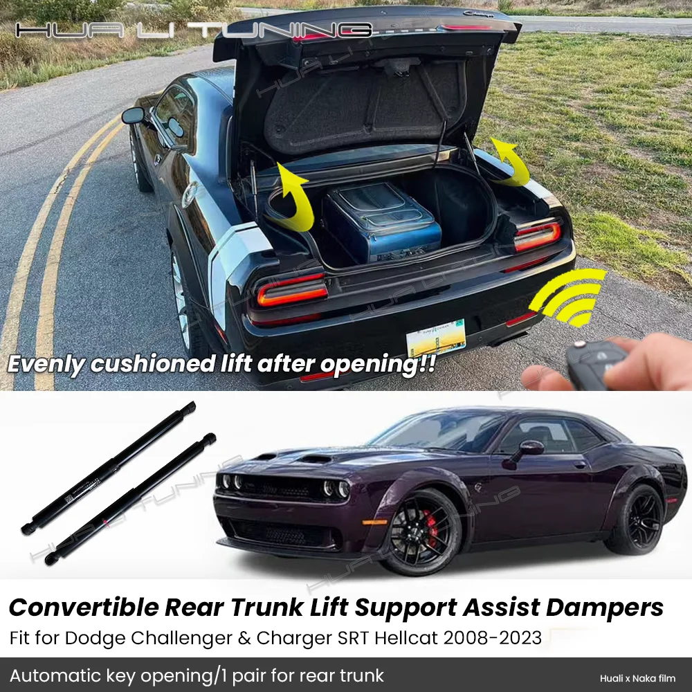 Trunk Damper For Dodge Challenger 2008-2023 Tail Gate Auto-Lift Assist Tailgate Shock Hydraulic Rods Gas Strut Lift support
Trunk Damper For Dodge Challenger 2008-2023 Tail Gate Auto-Lift Assist Tailgate Shock Hydraulic Rods Gas Strut Lift support
