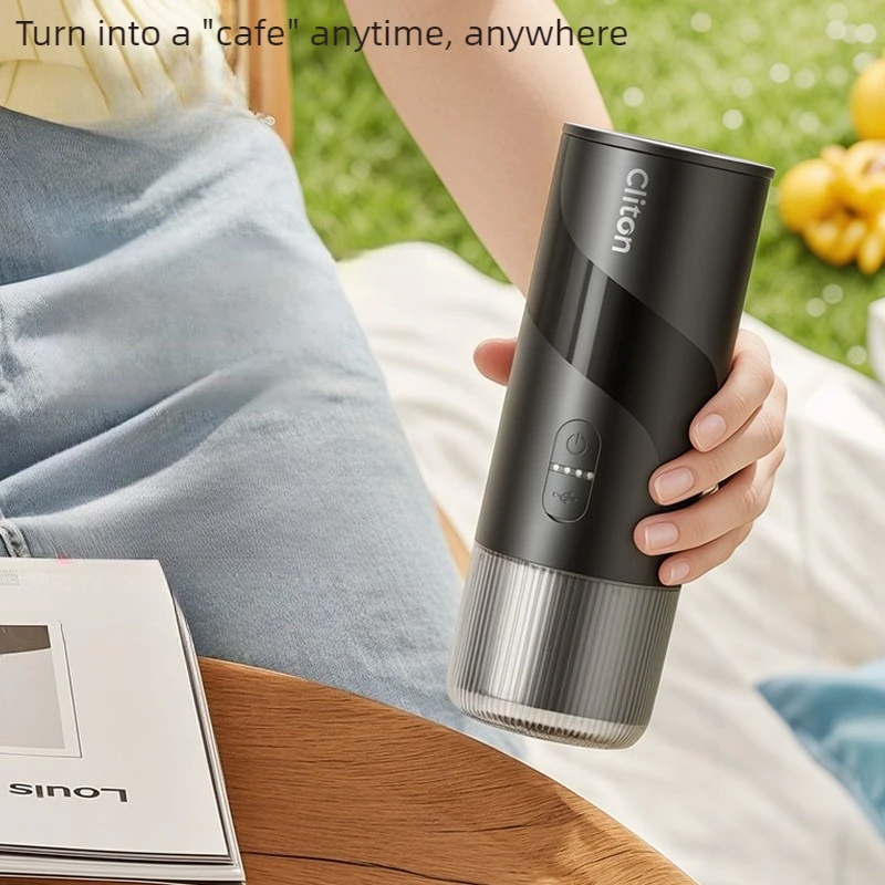 Portable Espresso Machine, Electric Coffee Maker Capsule&Ground 20Bar Cold&Hot Brew 7800mAh Outdoor Camping Travel Home Office
Portable Espresso Machine, Electric Coffee Maker Capsule&Ground 20Bar Cold&Hot Brew 7800mAh Outdoor Camping Travel Home Office