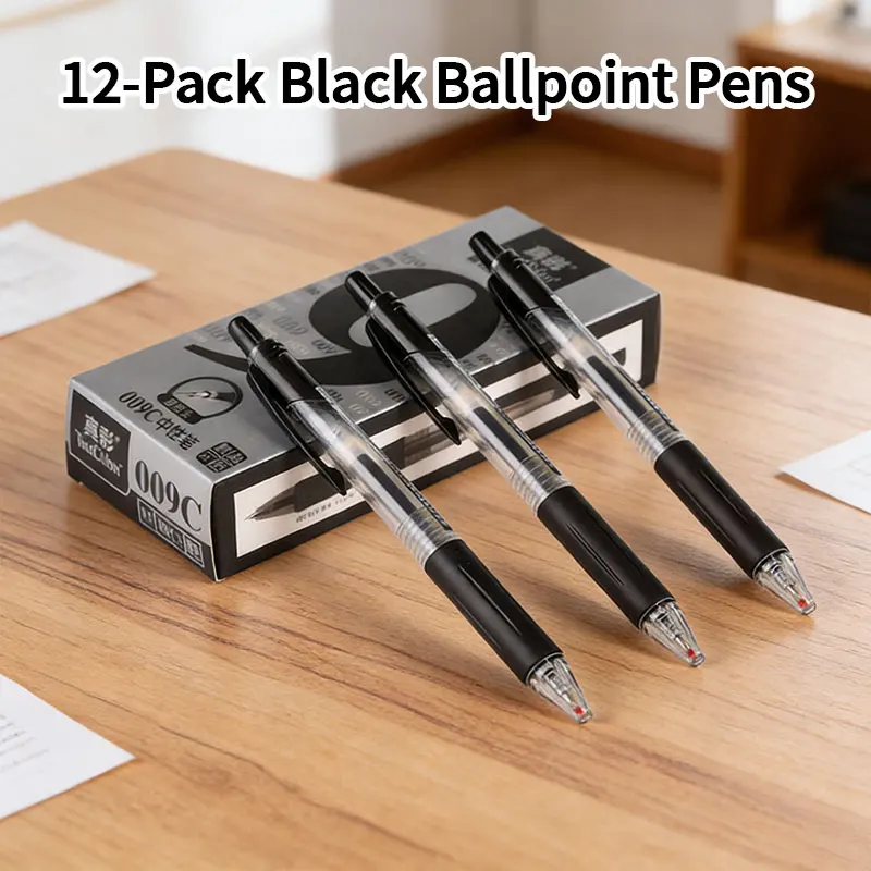 Гелевая ручка Truecolor 009C, 12 шт., черная, для плавного письма без разрывов чернил, незаменимая в офисе
Гелевая ручка Truecolor 009C, 12 шт., черная, для плавного письма без разрывов чернил, незаменимая в офисе