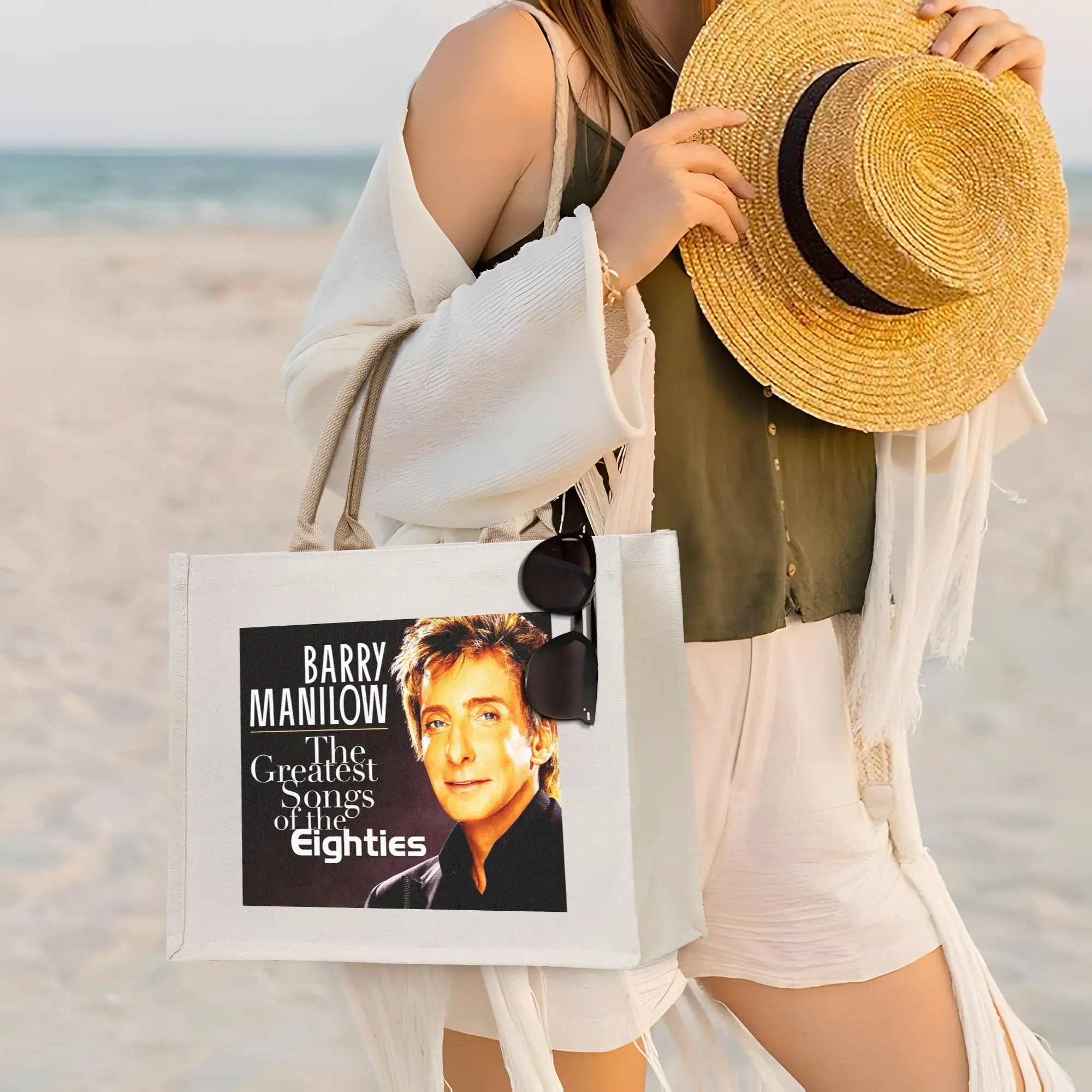 Популярная холщовая сумка-шоппер Barry Manilow, складная сумка-тоут для девочек, дорожная сумка через плечо
Популярная холщовая сумка-шоппер Barry Manilow, складная сумка-тоут для девочек, дорожная сумка через плечо