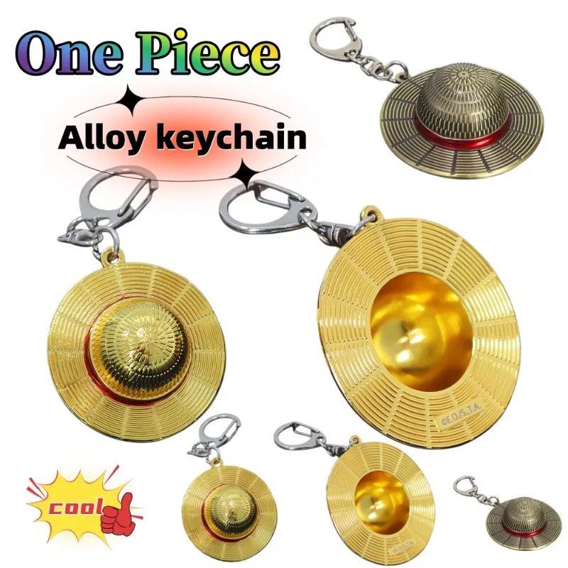 One Piece Luffy Straw Hat Keychain, Cute, Fashionable, Personalized, Creative Cartoon Kawaii Pendant, Gift for Friends
One Piece Luffy Straw Hat Keychain, Cute, Fashionable, Personalized, Creative Cartoon Kawaii Pendant, Gift for Friends
