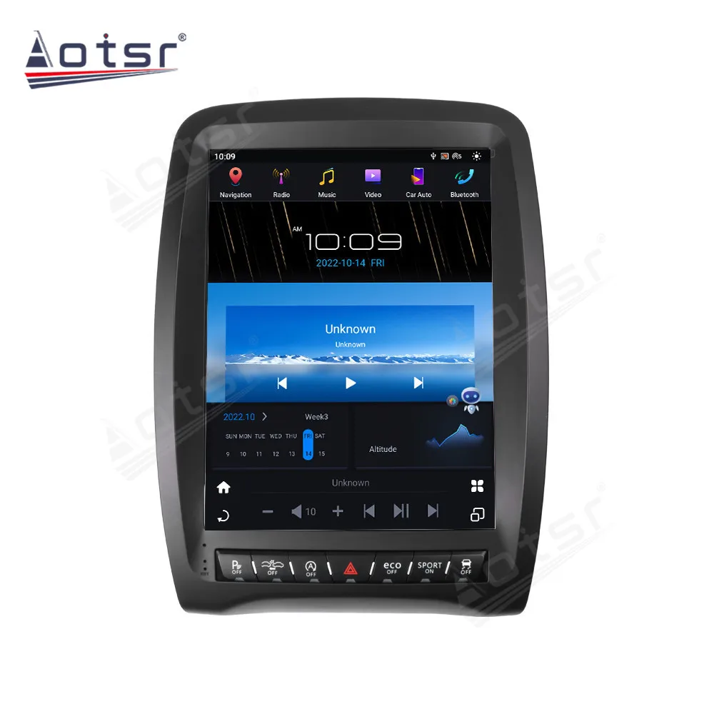 Автомагнитола на Android для Dodge Durango 2014-2016 Carplay, сенсорный экран 12,1 дюйма, GPS-навигация, мультимедийный плеер, головное устройство
Автомагнитола на Android для Dodge Durango 2014-2016 Carplay, сенсорный экран 12,1 дюйма, GPS-навигация, мультимедийный плеер, головное устройство