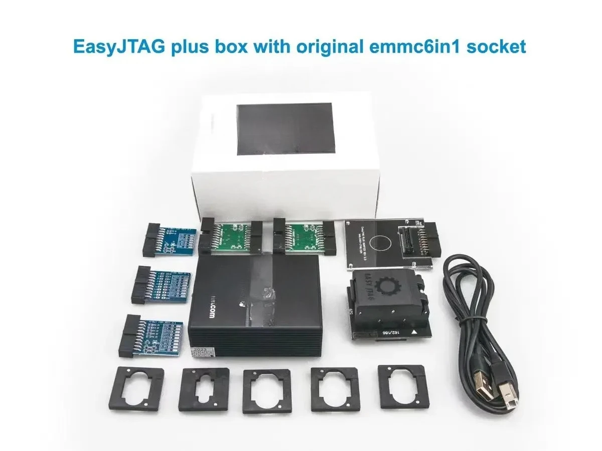 2026-TLF EasyJTAG Plus Box with Emmc6in1 Socket
2026-TLF EasyJTAG Plus Box with Emmc6in1 Socket