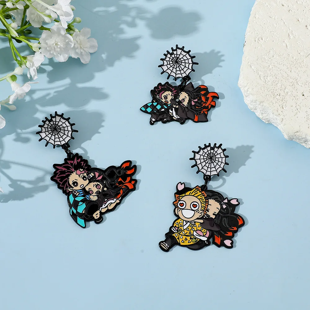 Cartoon Demon Slayer Kamado Tanjiro Nezuko Badge Fashionable Personality Creative Brooch for Men Women Jewelry Accessory
Cartoon Demon Slayer Kamado Tanjiro Nezuko Badge Fashionable Personality Creative Brooch for Men Women Jewelry Accessory