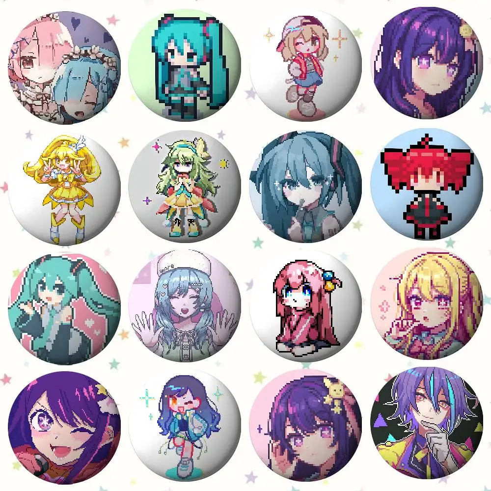 Cute Anime Characters Badges Fans' Cartoon Lapel Pins Brooch Emblem Trinkets Gifts Folks Backpack Decor Jewelry Pieces
Cute Anime Characters Badges Fans' Cartoon Lapel Pins Brooch Emblem Trinkets Gifts Folks Backpack Decor Jewelry Pieces