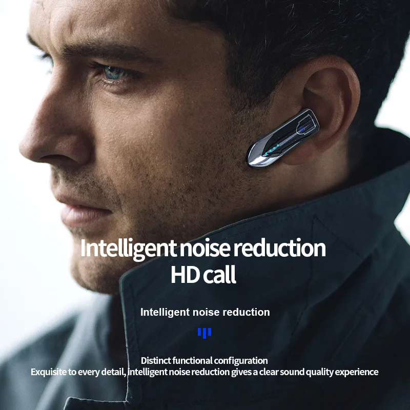 Wireless Headset Bluetooth 5.3 Earbuds Earphones with Me3 Micro Ear Hook Handsfree for Sporting Driving Business Headphones
Wireless Headset Bluetooth 5.3 Earbuds Earphones with Me3 Micro Ear Hook Handsfree for Sporting Driving Business Headphones