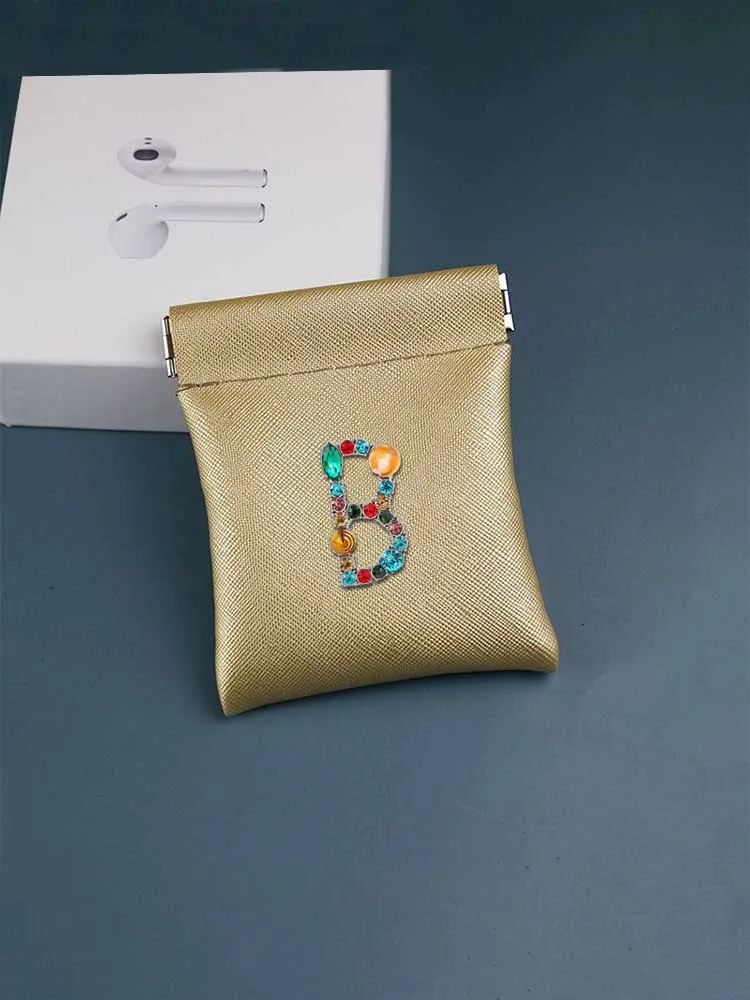 Customized Key Wallets Simple PU - Ultra-Thin Coin Pouch Personalized Customer Name Letter Decor Chrome Finish & Collage Inspira
Customized Key Wallets Simple PU - Ultra-Thin Coin Pouch Personalized Customer Name Letter Decor Chrome Finish & Collage Inspira