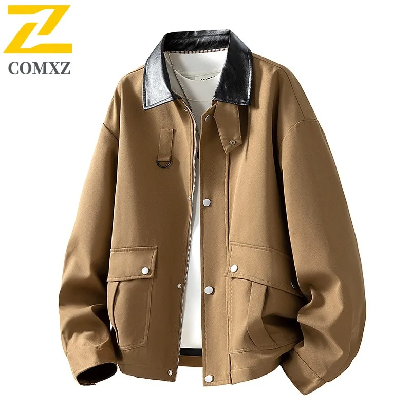 COMXZ 2025 Autumn New L 9XL Youth Fashion Trendy Coat Hong Kong Style Casual New Trend Functional Mens Jacket 8863 Price 138
COMXZ 2025 Autumn New L 9XL Youth Fashion Trendy Coat Hong Kong Style Casual New Trend Functional Mens Jacket 8863 Price 138