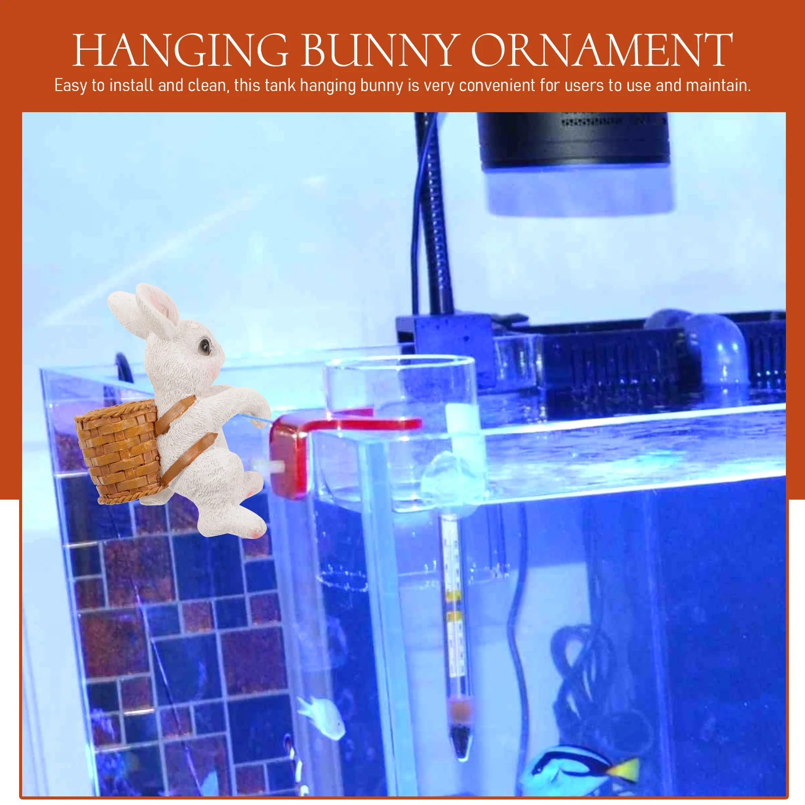 Aquarium Easter Bunny Hanging Basket Resin Craft Fish Tank Decorative Ornament Bunny Figurines Aquarium Decoration
Aquarium Easter Bunny Hanging Basket Resin Craft Fish Tank Decorative Ornament Bunny Figurines Aquarium Decoration