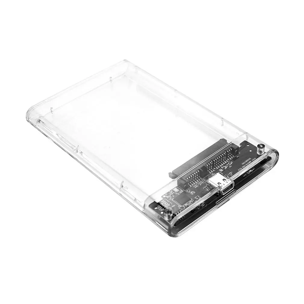 Transparent HDD Case USB3.0 2.0 Hard Drive Case External 2.5'' Enclosure for Disk Case Box External Hard Disk Box Dropshipping
Transparent HDD Case USB3.0 2.0 Hard Drive Case External 2.5'' Enclosure for Disk Case Box External Hard Disk Box Dropshipping