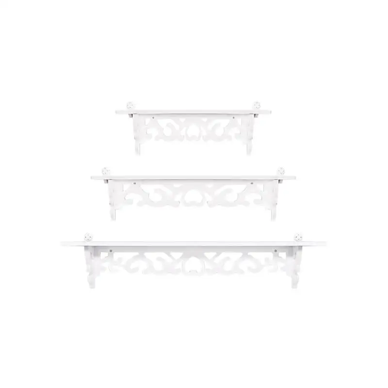 Набор из 3-х плавающих настенных полок для выставки товаров книжных полок и стеллажа для хранения
Набор из 3-х плавающих настенных полок для выставки товаров книжных полок и стеллажа для хранения