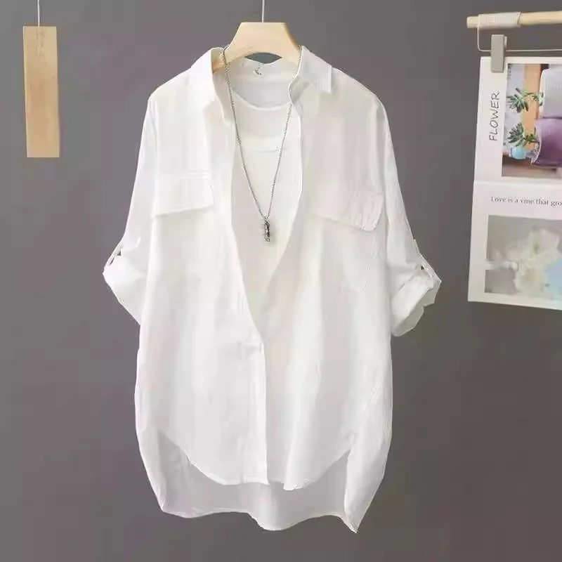 Summer Large Size Men's Vintage Loose Fit Sun Protection Shirt Mid-Length Casual Style Polyester Fiber Youth Fashion
Summer Large Size Men's Vintage Loose Fit Sun Protection Shirt Mid-Length Casual Style Polyester Fiber Youth Fashion