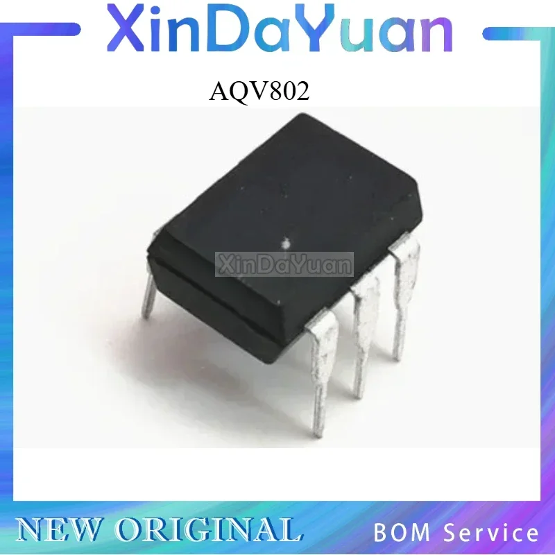5 pcs AQV802 DIP-6 Optocoupling Isolator Solid-state Relay Optocoupling Driver Chip 
5 pcs AQV802 DIP-6 Optocoupling Isolator Solid-state Relay Optocoupling Driver Chip