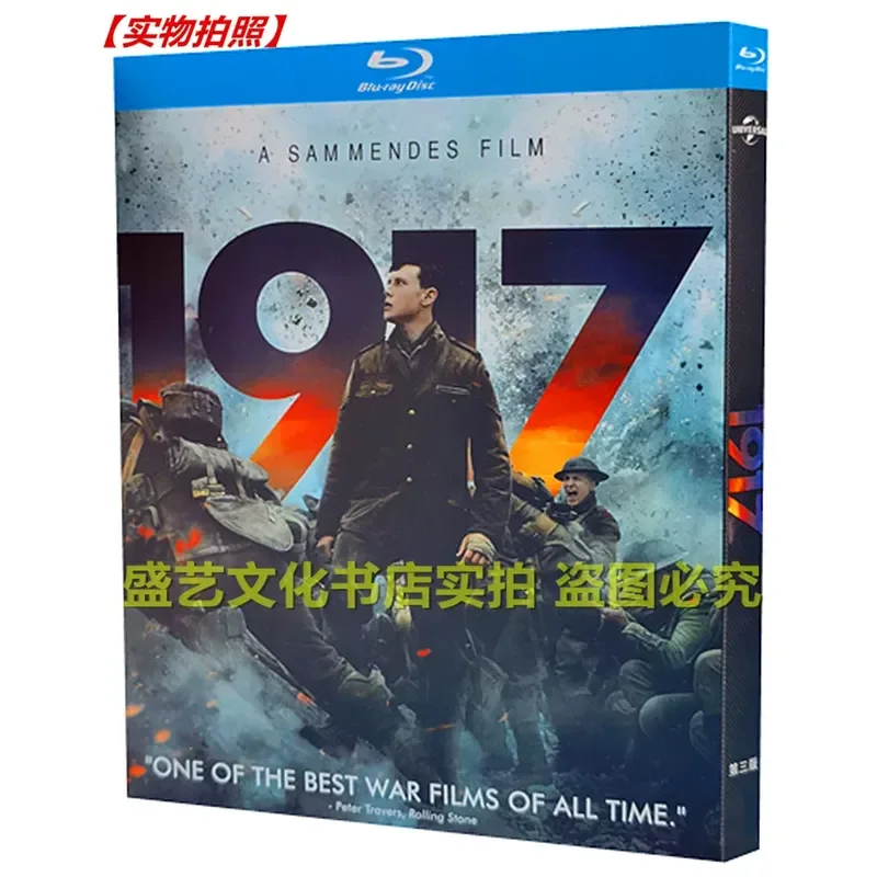 1917 Reverse War Rescue (2019) High Score War Movie BD Blu-ray 1080p Collector's Edition Bilingual in Chinese and English
1917 Reverse War Rescue (2019) High Score War Movie BD Blu-ray 1080p Collector's Edition Bilingual in Chinese and English