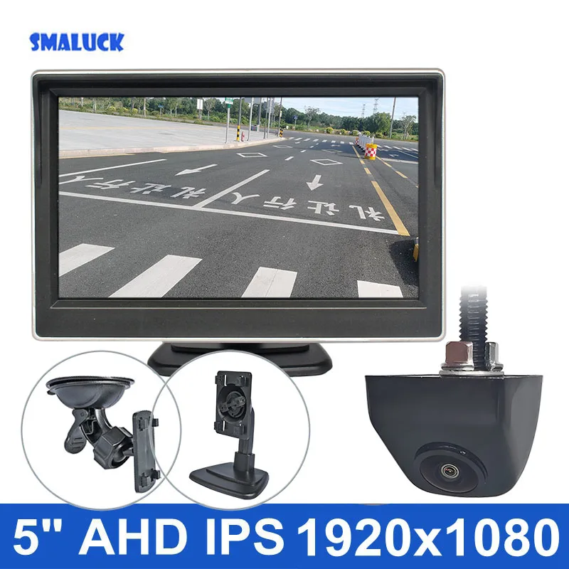 SMALUCK 1920*1080 5inch AHD IPS Rear View Car Monitor Starlight Night Vision AHD Car Camera Vehicle Reverse for Car SUV MPV RV
SMALUCK 1920*1080 5inch AHD IPS Rear View Car Monitor Starlight Night Vision AHD Car Camera Vehicle Reverse for Car SUV MPV RV