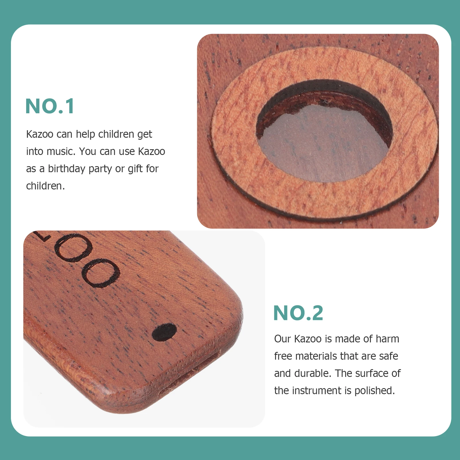 Wooden Kazoos Musical Instruments for Kids Adults Portable Safe Durable Easy to Play Music Lover Gift Beginner Kazoo Lightweight
Wooden Kazoos Musical Instruments for Kids Adults Portable Safe Durable Easy to Play Music Lover Gift Beginner Kazoo Lightweight