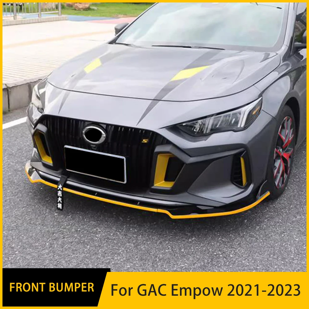 For Trumpchi GAC Empow Front Bumper Lip Chin Spoiler Upgrade Exterior Bodykit PP Plastic 4Pcs Automobiles Accessories 2021-2023
For Trumpchi GAC Empow Front Bumper Lip Chin Spoiler Upgrade Exterior Bodykit PP Plastic 4Pcs Automobiles Accessories 2021-2023
