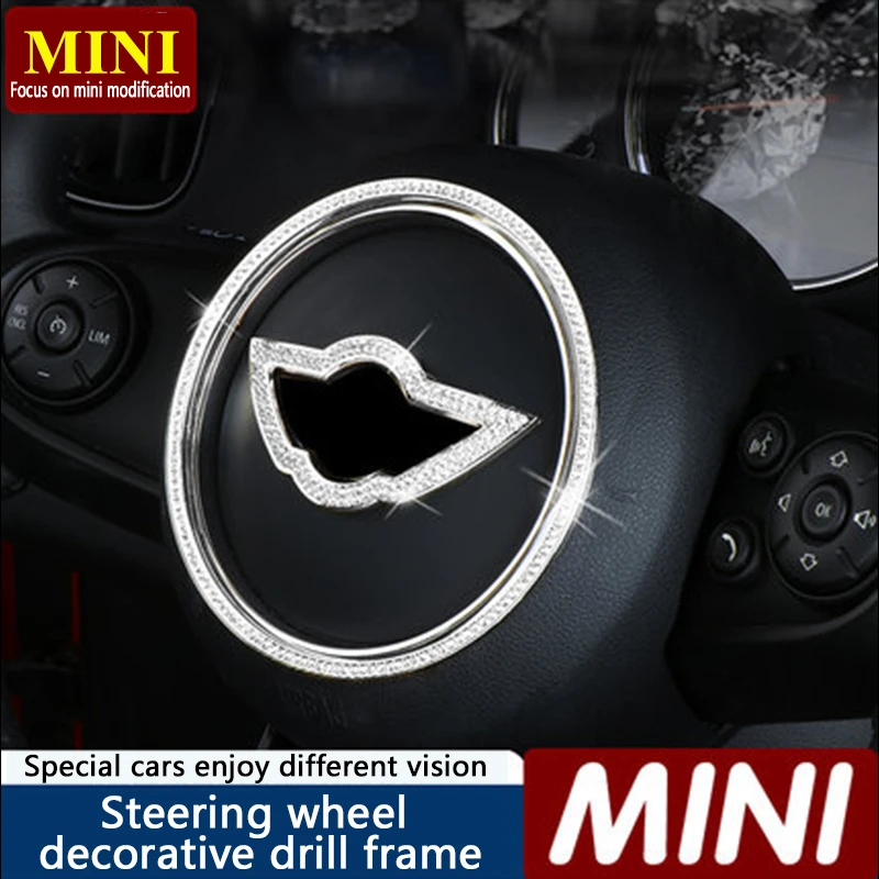 For MINI Cooper Countryman Steering Wheel Sticker With Diamond F55 F60 F54 F56 R55 R56 R60 One Rhinestone Interior Modification
For MINI Cooper Countryman Steering Wheel Sticker With Diamond F55 F60 F54 F56 R55 R56 R60 One Rhinestone Interior Modification