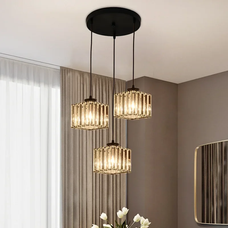 Modern Crystal Led Hanging Light Chandelier Lighting for Dining Room Stairs Luxury Nordic Chandelier Lamp Bedroom Kitchen
Modern Crystal Led Hanging Light Chandelier Lighting for Dining Room Stairs Luxury Nordic Chandelier Lamp Bedroom Kitchen