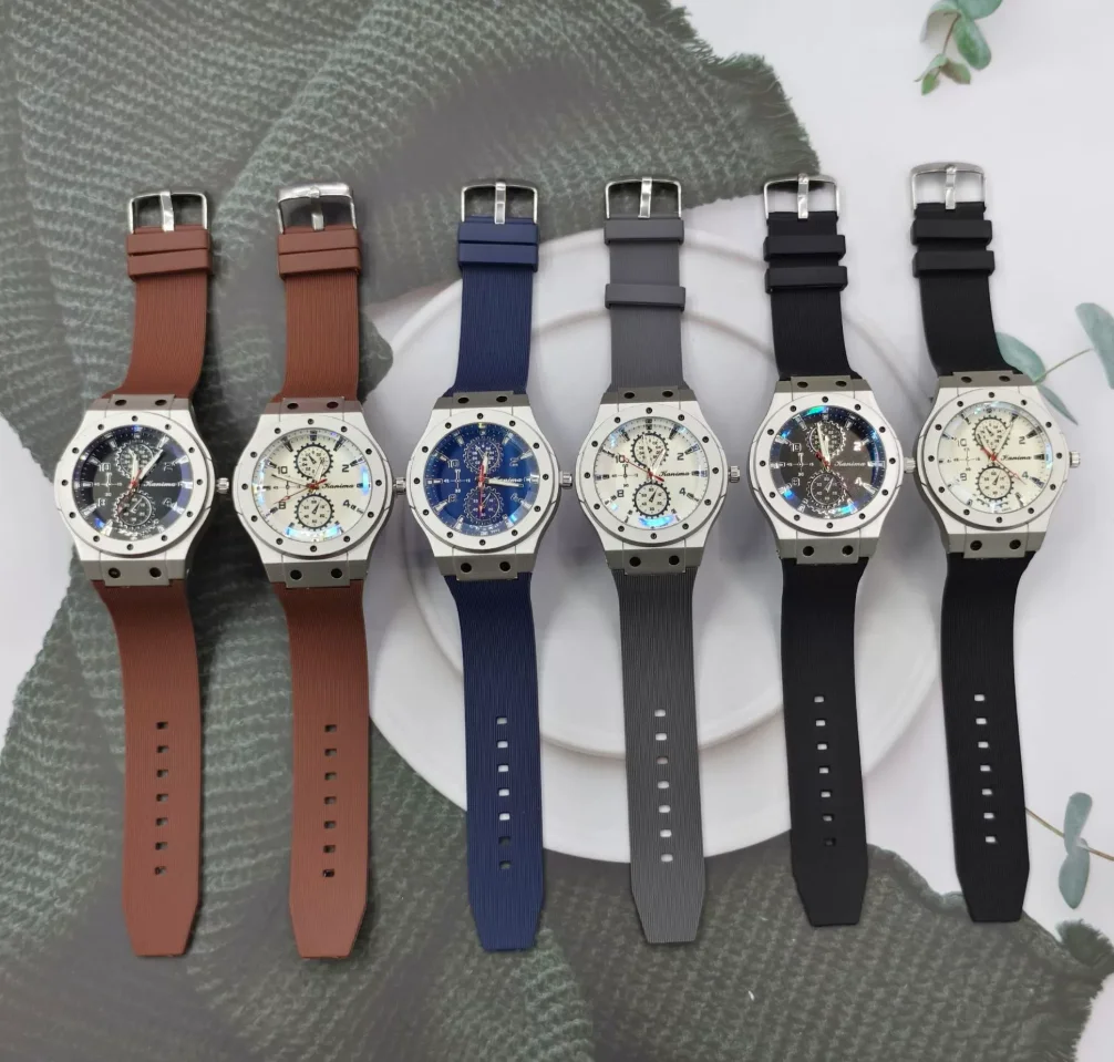 New Fashion Luxury Man High Quality Silicone Watch Men Business Quartz Watches Students Sports Wrist Watches Gifts Reloj Hombre
New Fashion Luxury Man High Quality Silicone Watch Men Business Quartz Watches Students Sports Wrist Watches Gifts Reloj Hombre
