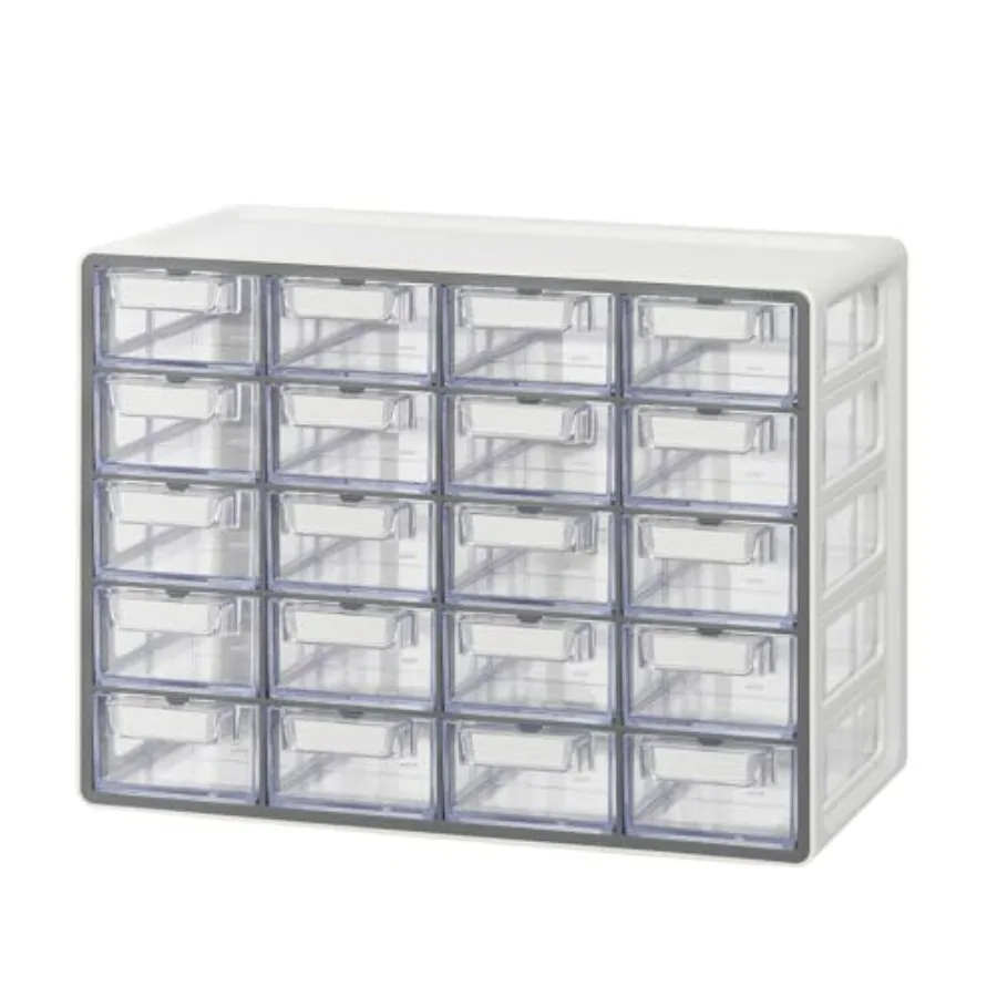 Small Cabinet Stackable Organizer for Hardware Beads Plastic Bricks Office and Craft Storage Made in Korea Gray
Small Cabinet Stackable Organizer for Hardware Beads Plastic Bricks Office and Craft Storage Made in Korea Gray