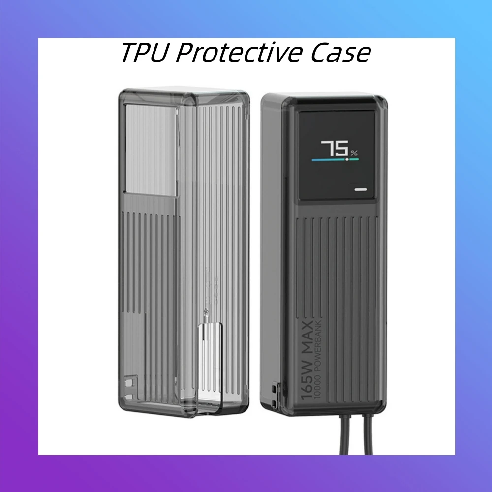 For Mi Self-Cord Power Bank Protective Case TPU Material Transparent Cover 10000mAh Corrugated Sleeve
For Mi Self-Cord Power Bank Protective Case TPU Material Transparent Cover 10000mAh Corrugated Sleeve