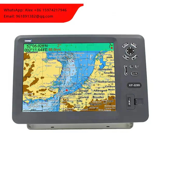 ONWA KP-1299 12 Inch Marine GPS Chart Plotter KP-8299 8 Inch Marine GPS Navigator (supports Expanded Features)
ONWA KP-1299 12 Inch Marine GPS Chart Plotter KP-8299 8 Inch Marine GPS Navigator (supports Expanded Features)