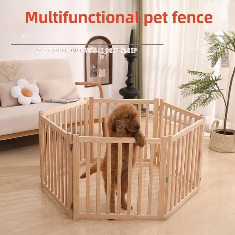 Solid Wood Pet Fence Small Cat and Dog Protective Fence Indoor Free Combination Cat and Dog Fence Foldable Large Space Dog Cage
Solid Wood Pet Fence Small Cat and Dog Protective Fence Indoor Free Combination Cat and Dog Fence Foldable Large Space Dog Cage