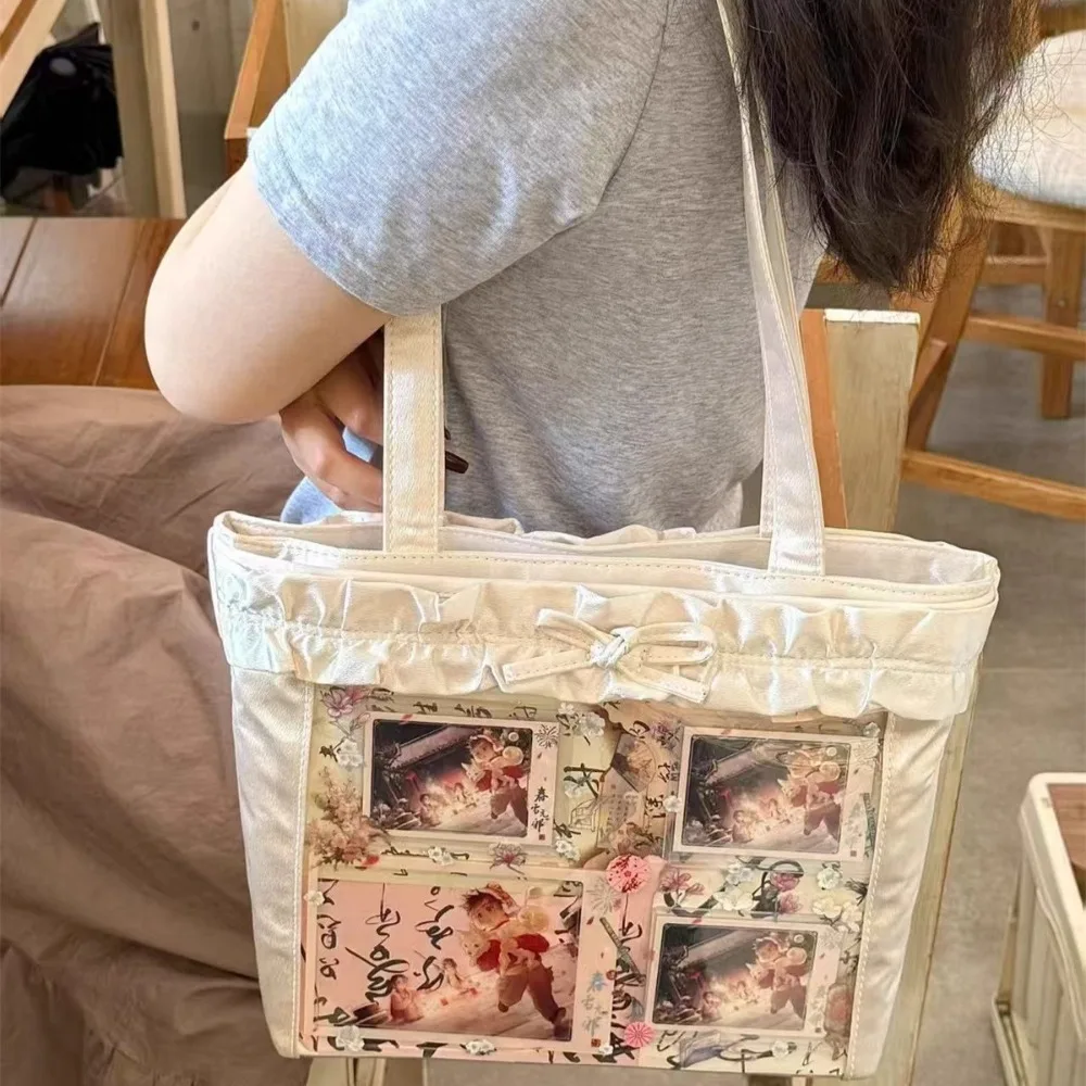 High Capacity Shoulder Ita Bag Ruched Satin Sac Femme Fashionable Bow Bolso Original Bags for Woman Underarm Bolsos Mujer
High Capacity Shoulder Ita Bag Ruched Satin Sac Femme Fashionable Bow Bolso Original Bags for Woman Underarm Bolsos Mujer