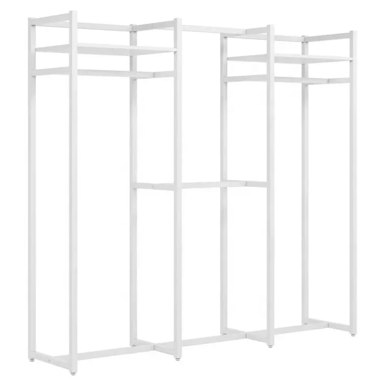#s Tribesigns Heavy Duty Clothes Rack Large Metal Closet Organizer with Shelves and Hanging Rod for Hallway Bedroom
#s Tribesigns Heavy Duty Clothes Rack Large Metal Closet Organizer with Shelves and Hanging Rod for Hallway Bedroom
