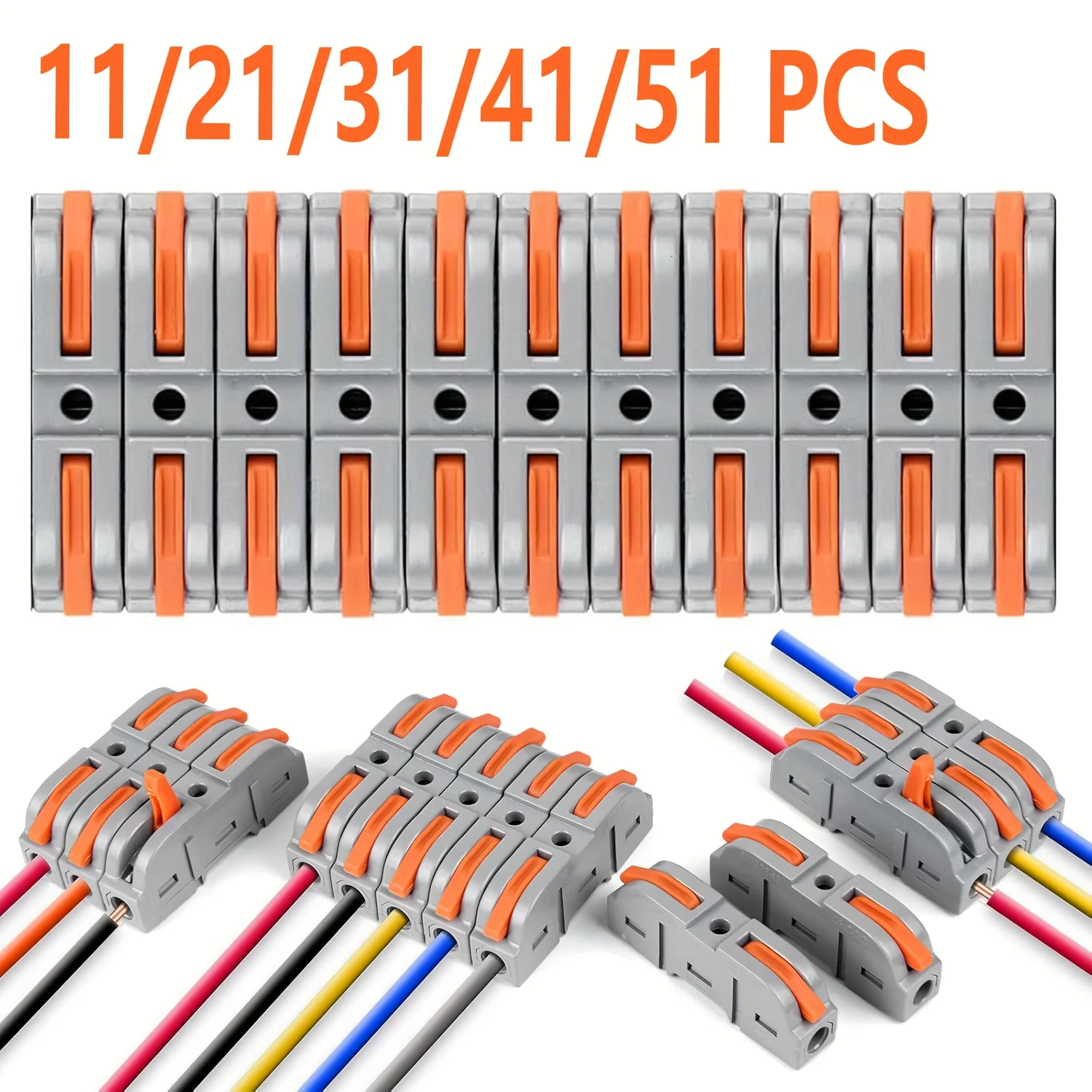 Lever Quick Home Wire Connectors Terminals Conductor Spliceable Butt Wiring Block Electrical Connectors
Lever Quick Home Wire Connectors Terminals Conductor Spliceable Butt Wiring Block Electrical Connectors