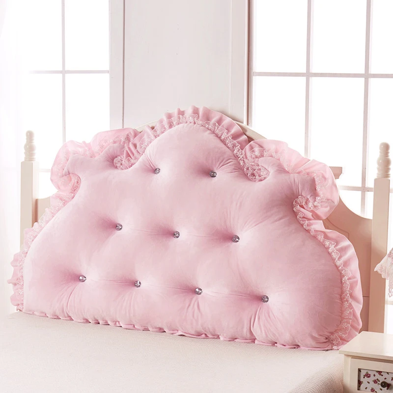 Korean bedside cushion princess wind soft backrest dismantling and washing double triangular tatami backrest wedding backrest so
Korean bedside cushion princess wind soft backrest dismantling and washing double triangular tatami backrest wedding backrest so