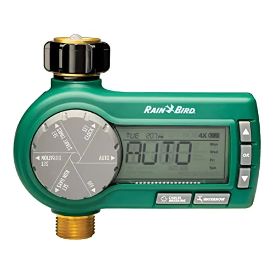 Electronic Digital Hose End Timer Controller for Garden Irrigation Brass Inlet Outlet Battery Operated Digital Display Premium
Electronic Digital Hose End Timer Controller for Garden Irrigation Brass Inlet Outlet Battery Operated Digital Display Premium