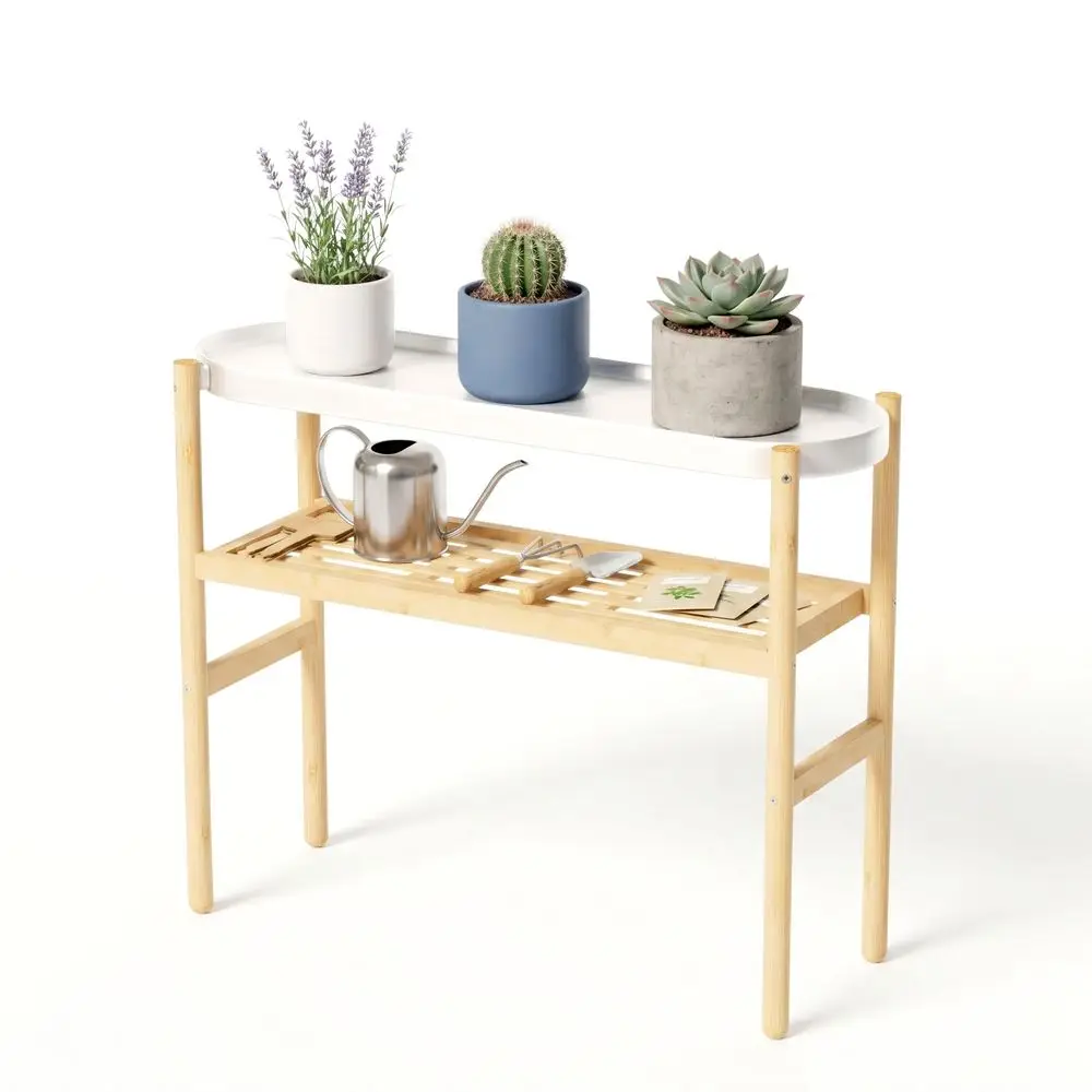 Bamboo Plant Stand Indoor, 2 Tier Tall Plant Storage Stand Table Top for Multiple Plants, Window Plant Shelf Table Plant Rack f
Bamboo Plant Stand Indoor, 2 Tier Tall Plant Storage Stand Table Top for Multiple Plants, Window Plant Shelf Table Plant Rack f