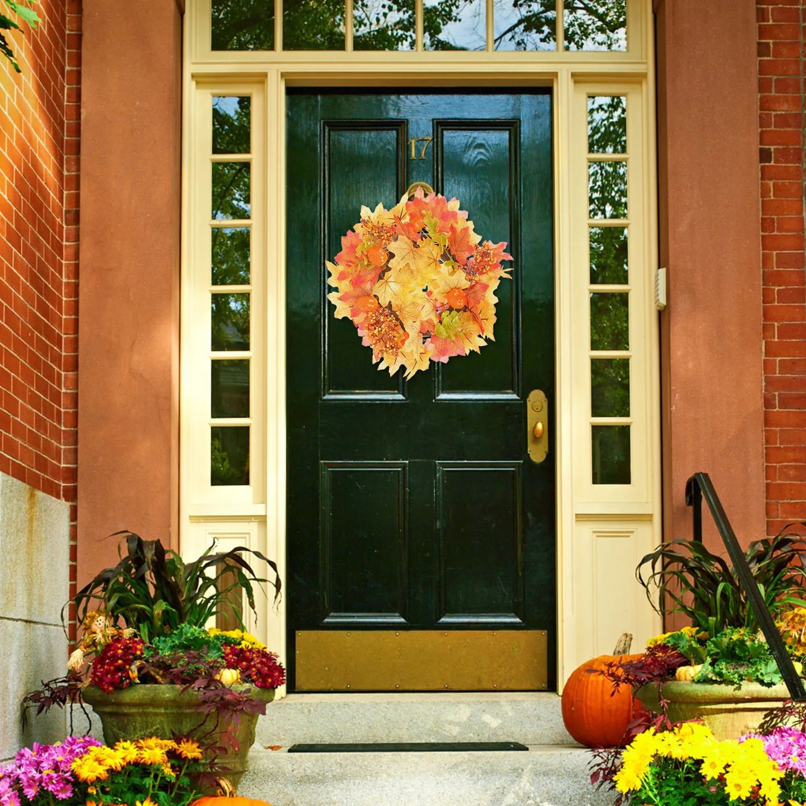 Pumpkin Wreaths Holiday Decorations Artificial Adornment Plastic LED Outdoor C Tabletop Simulation Berry Festive
Pumpkin Wreaths Holiday Decorations Artificial Adornment Plastic LED Outdoor C Tabletop Simulation Berry Festive