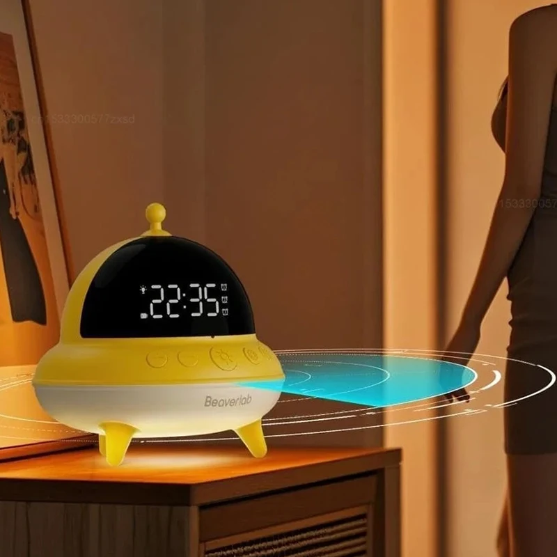 Children Night Sensing Silent Alarm Clock Light UFO Cute Bedroom Rechargeable Night Light Outdoors Flashlight 7 Types of Lights
Children Night Sensing Silent Alarm Clock Light UFO Cute Bedroom Rechargeable Night Light Outdoors Flashlight 7 Types of Lights