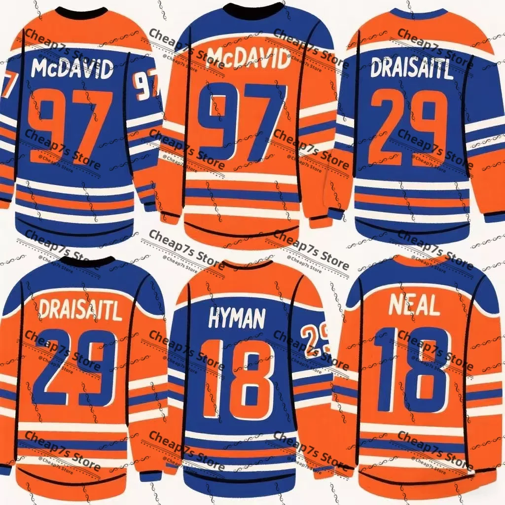 Drop Shipping Embroidery Leon Draisaitl Wayne Gretzky Edmonton Connor McDavid Ice Hockey Jersey
Drop Shipping Embroidery Leon Draisaitl Wayne Gretzky Edmonton Connor McDavid Ice Hockey Jersey