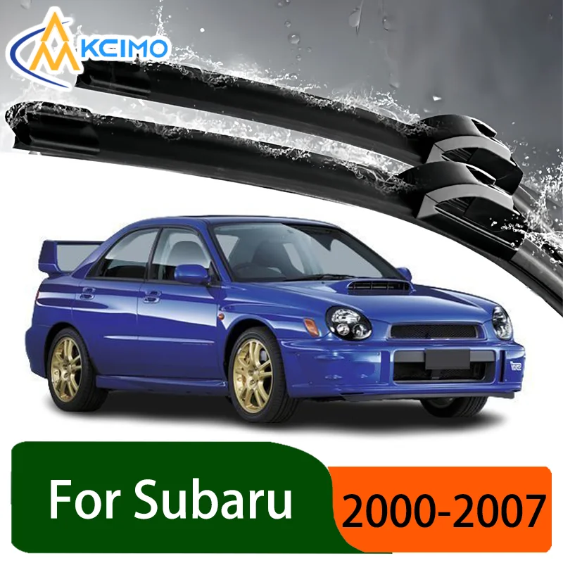 Silent Black Front Wiper Blades Set for Subaru Impreza GD GG 2000-2007 2001 Auto Windscreen Windshield Window Wiper Accessories
Silent Black Front Wiper Blades Set for Subaru Impreza GD GG 2000-2007 2001 Auto Windscreen Windshield Window Wiper Accessories