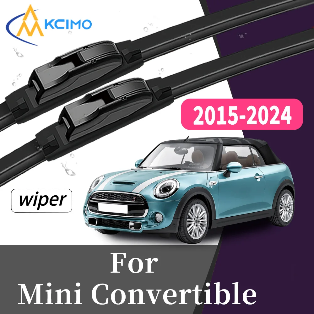 All-Weather Wear-Resistant Front Windscreen Wiper Blades For Mini Convertible Mk III F57 2015-2024 Windshield kit 2Pcs
All-Weather Wear-Resistant Front Windscreen Wiper Blades For Mini Convertible Mk III F57 2015-2024 Windshield kit 2Pcs