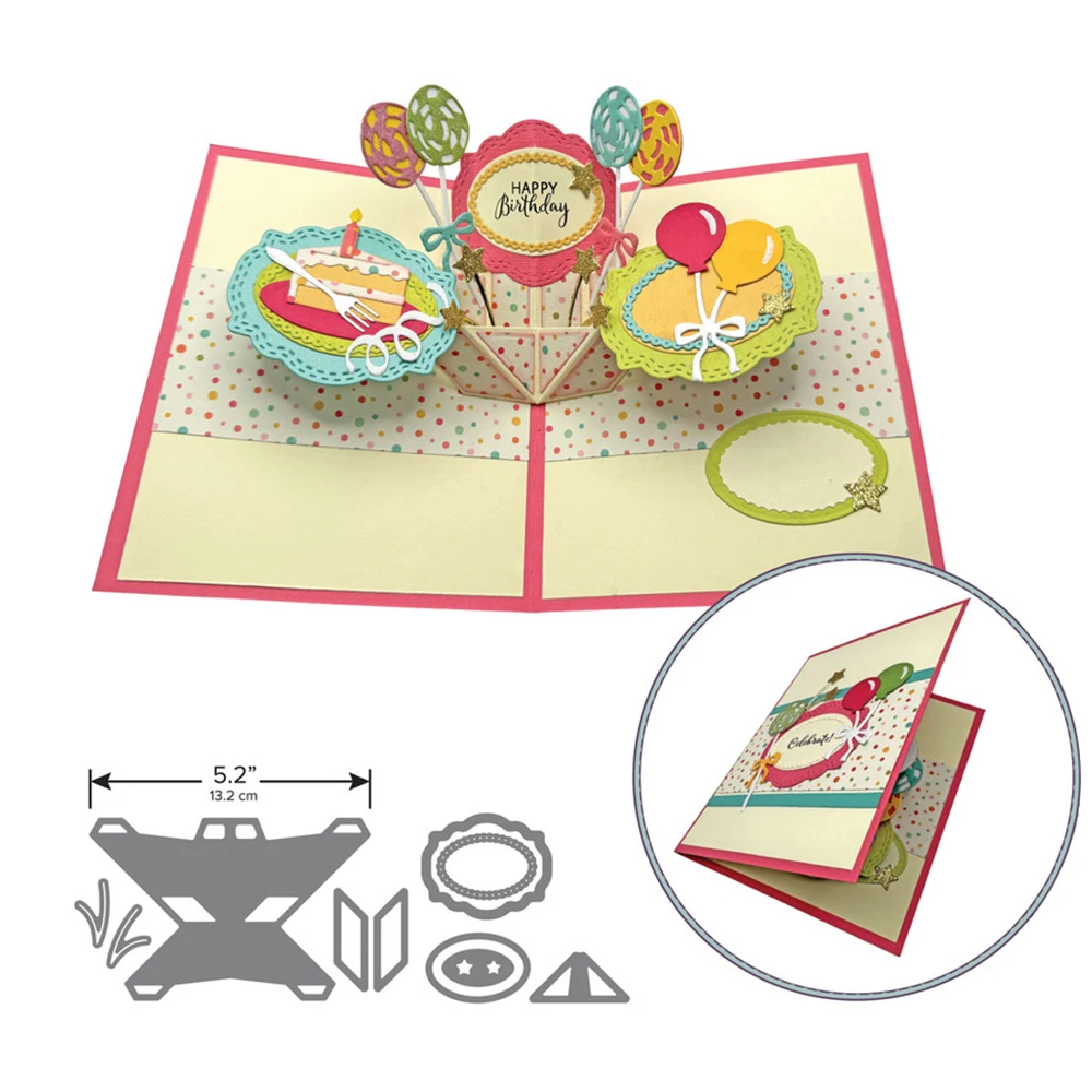 Triple Platform Pop-up Metal Cutting Dies Embossing Diecut 2025 New For DIY Card Making Scrapbooking Crafting Supplies
Triple Platform Pop-up Metal Cutting Dies Embossing Diecut 2025 New For DIY Card Making Scrapbooking Crafting Supplies