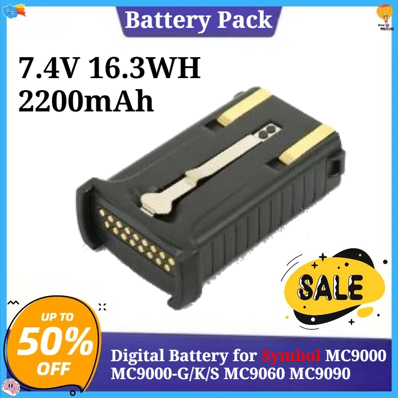 7.4V 16.3WH 2200mAh Digital Battery for Symbol MC9000 MC9000-G/K/S MC9060 MC9090 MC9097 MC9010 MC9200 Accessories
7.4V 16.3WH 2200mAh Digital Battery for Symbol MC9000 MC9000-G/K/S MC9060 MC9090 MC9097 MC9010 MC9200 Accessories