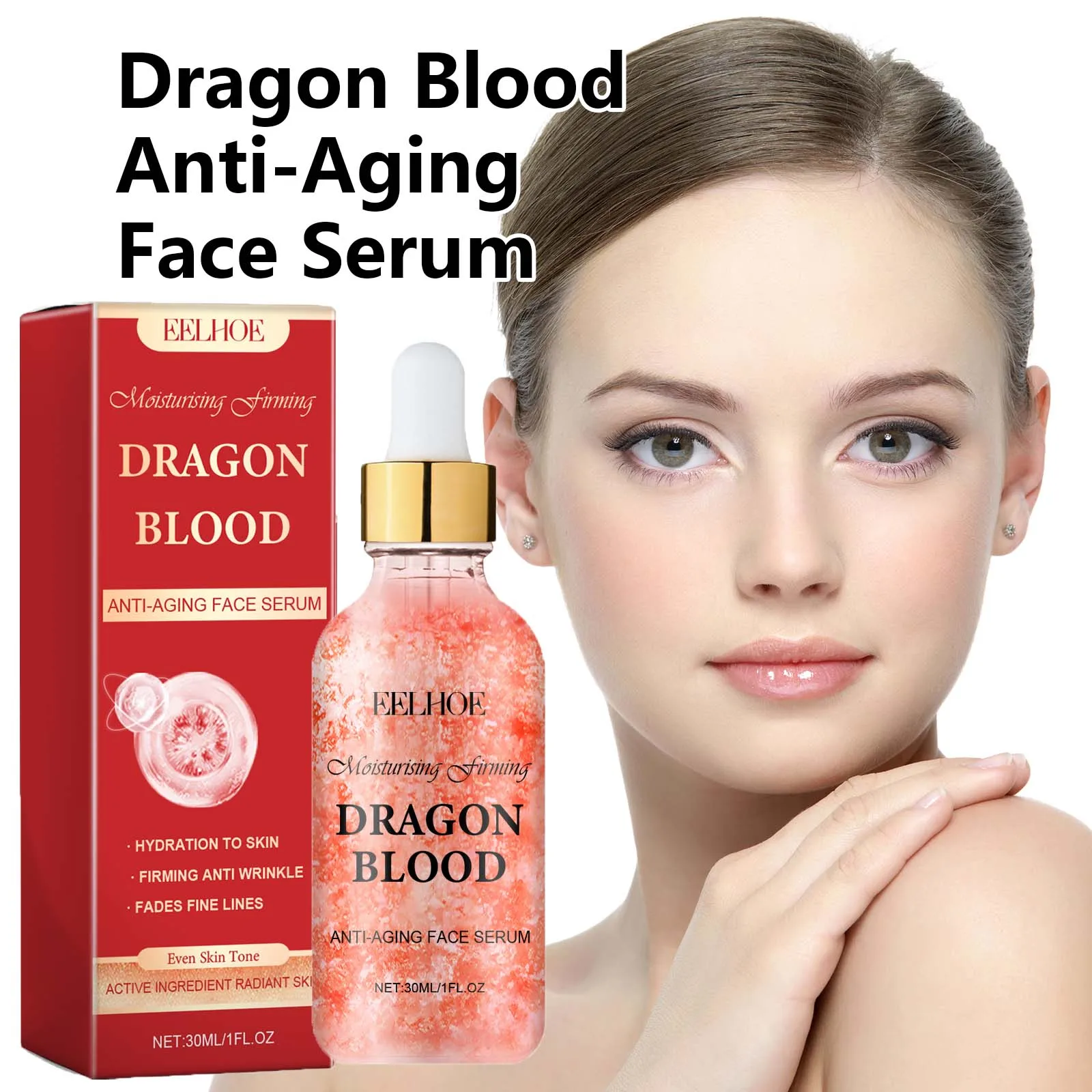 Dragon Blood Facial Serum Fade Fine Lines Lifting Firming Smooth Nourishing Brighten Face Skin Rejuvenation Essence Moisturizing
Dragon Blood Facial Serum Fade Fine Lines Lifting Firming Smooth Nourishing Brighten Face Skin Rejuvenation Essence Moisturizing