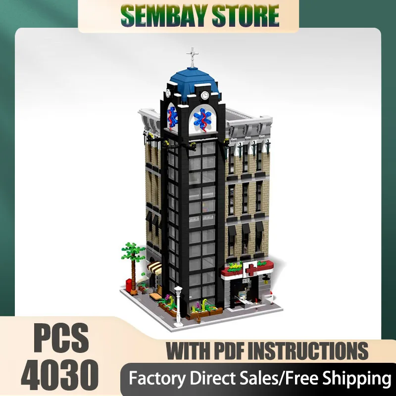 Модульная городская модель здания Moc Building Bricks Модульная больничная модель Технологические блоки Рождественские игрушки «сделай сам» Строительные подарки
Модульная городская модель здания Moc Building Bricks Модульная больничная модель Технологические блоки Рождественские игрушки «сделай сам» Строительные подарки
