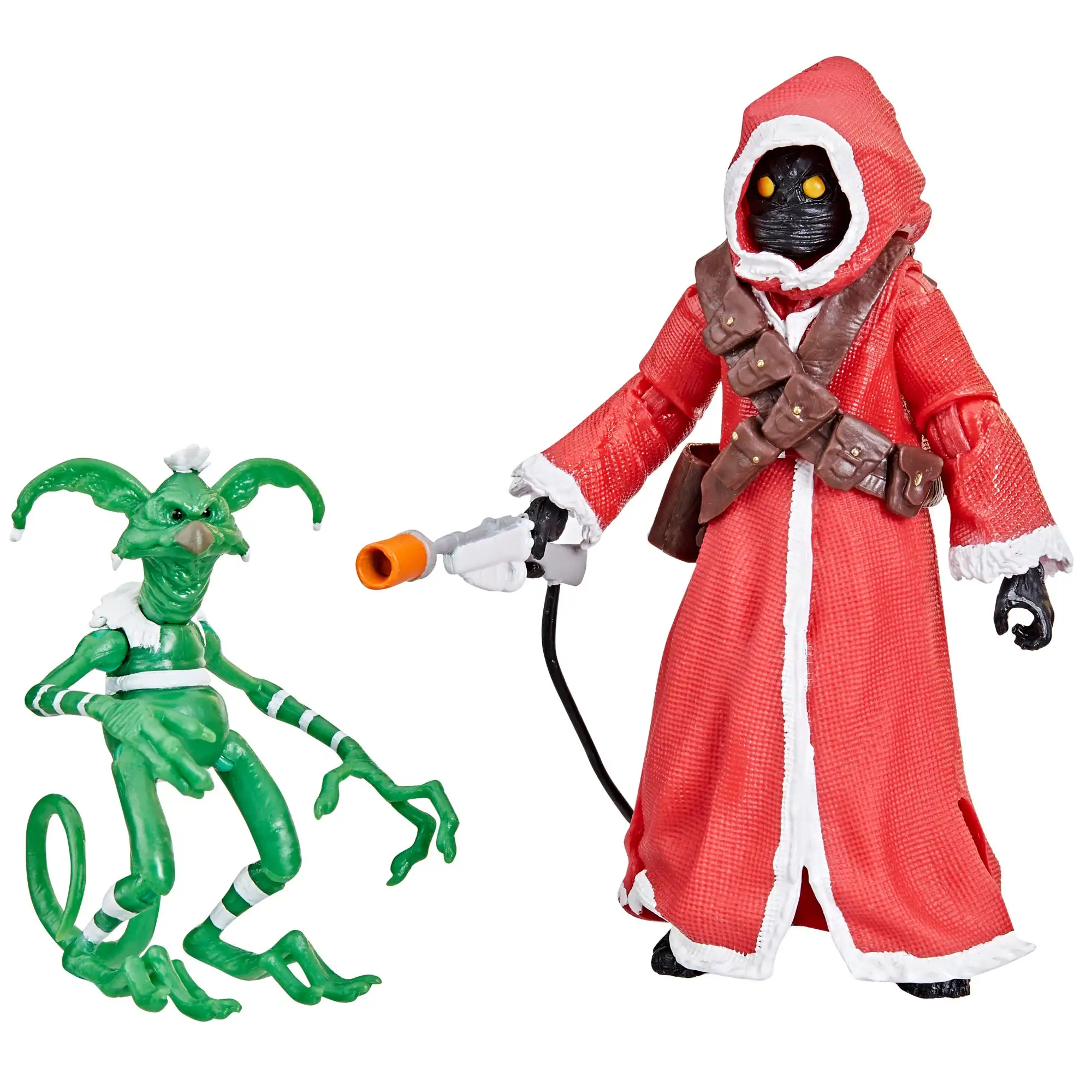 Hasbro Star Wars The Black Series Jawa & Salacious B. Crumb (Holiday Edition) 6-Inch Action Figures, Ages 4 and Up F8332
Hasbro Star Wars The Black Series Jawa & Salacious B. Crumb (Holiday Edition) 6-Inch Action Figures, Ages 4 and Up F8332